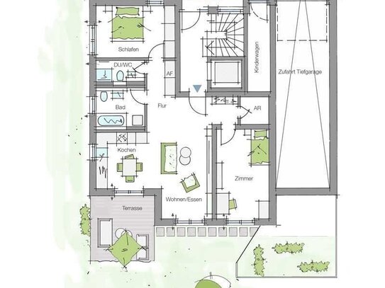 Ihre neue Wohnung mit großem Garten in TOP Lage! Diesen Sonntag 3.11. 24 Info vor Ort 14-16 Uhr