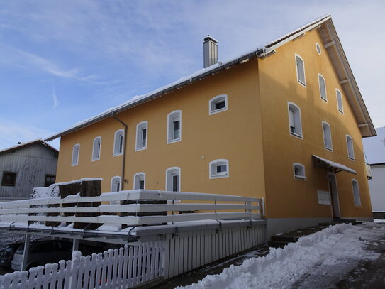 Nette 1-Zimmer-Wohnung mit Einbauküche und Terrassenanteil in Maierhöfen zu vermieten