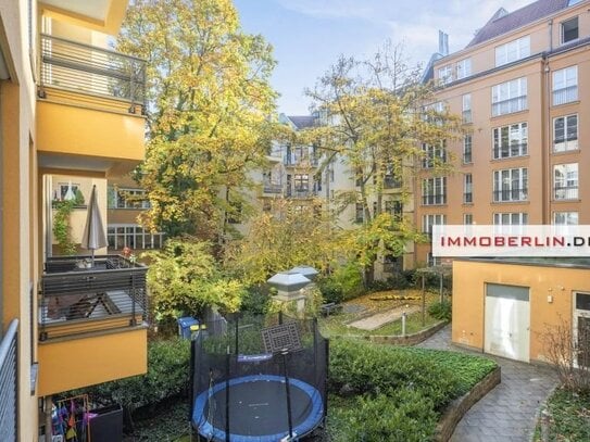 IMMOBERLIN.DE - Exquisite Wohnung mit Westloggia & Tiefgaragenplatz beim Rüdesheimer Platz