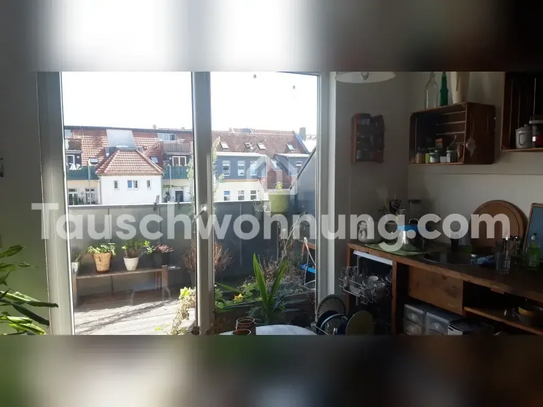 [TAUSCHWOHNUNG] Zwei kl. Wohnungen in Schleussig (in einem Haus) zum Tausch