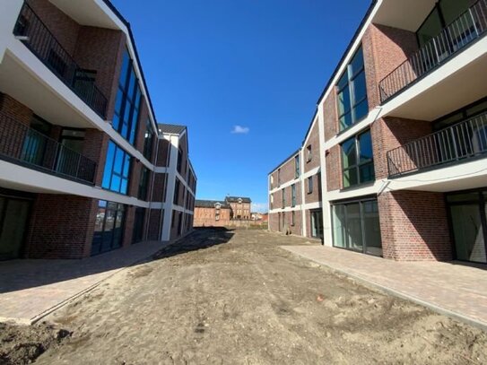 Schöne Erdgeschosswohnung mit knapp 85 m² Wohnfläche mit Blick auf das Norder Tief