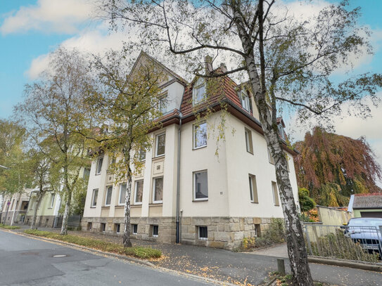 Charmante 3-Zimmer-Altbauwohnung mit Balkon und neuem Bad in guter Lage von Coburg