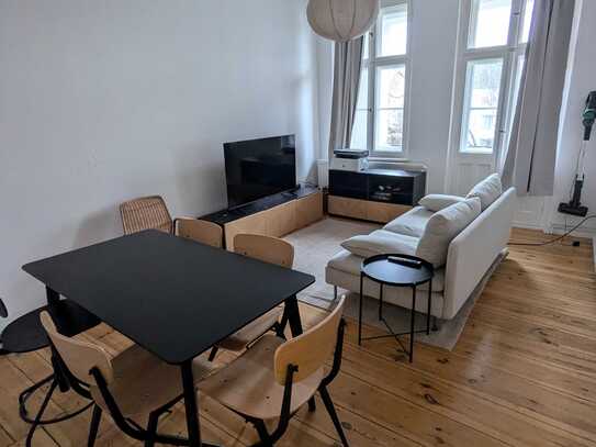 Fully Furnished 2 Rooms Apt in Schöneweide (Temporary sublet 04.12.24 -01.02.25)