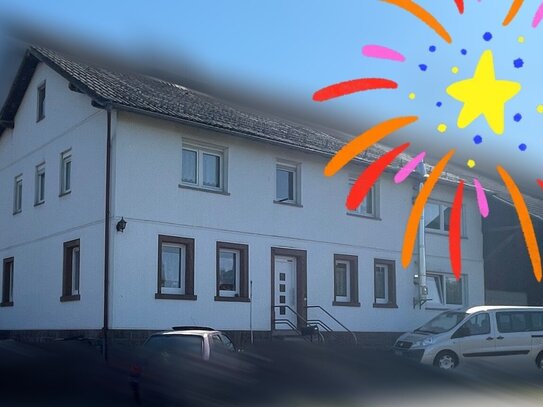 Neujahrs-Special: 2-Familienhaus mit Scheune/Werkstatt in Schloßau