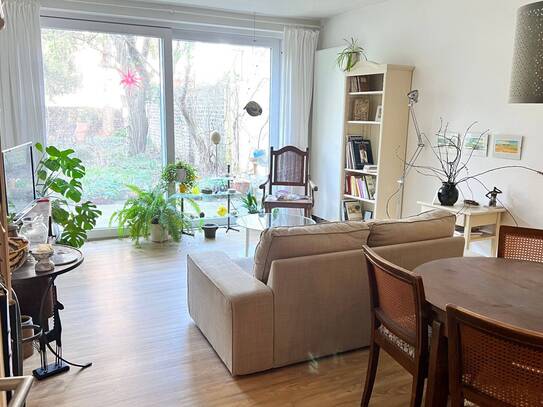2-Zimmerwohnung mit TV, Wlan, Terrasse, Küche, Bad/WC und Waschmaschine