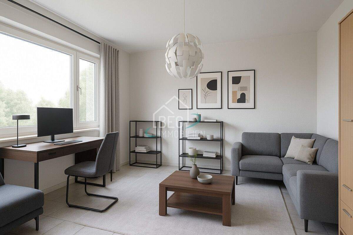 Zentral gelegen: 2-Zimmer-Wohnung mit guter Anbindung