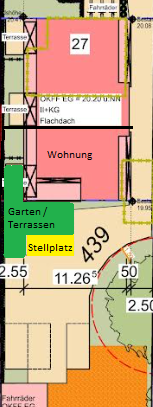 Neubauwohnung mit südlicher Ausrichtung und Garten