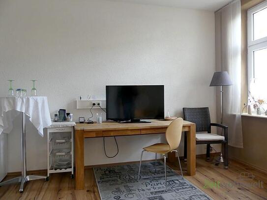 (EF0315_M) Erfurt: Krämpfervorstadt, kleines, neu möbliertes Apartment nahe dem "Kulturbahnhof", Full-Service möglich