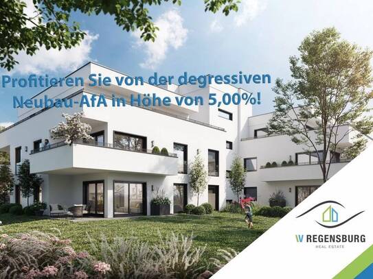 Neubau- Exklusive 2-Zi- Etagenwohnung mit Balkon und Küche