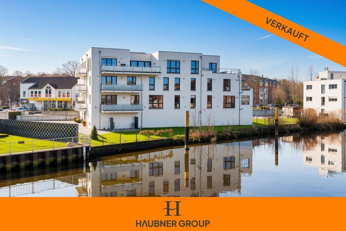 Traum an der Lesum - moderne 3-Zimmer-Wohnung mit zwei Balkonen