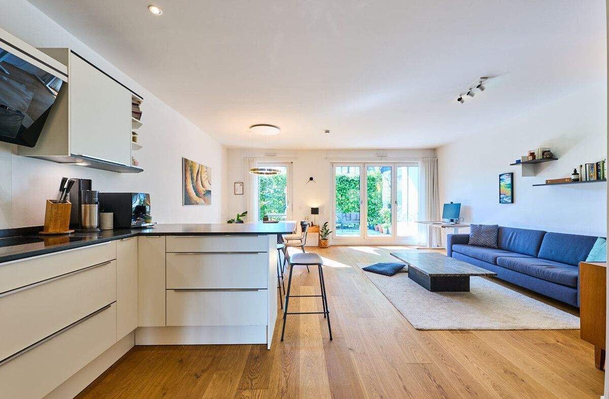 Hochwertige 3-Zimmer-Wohnung mit offener Küche und Terrasse