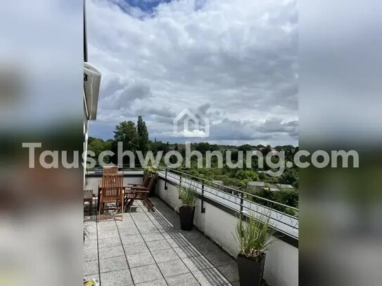 [TAUSCHWOHNUNG] Penthouse Wohnung mit großer Dachterrasse