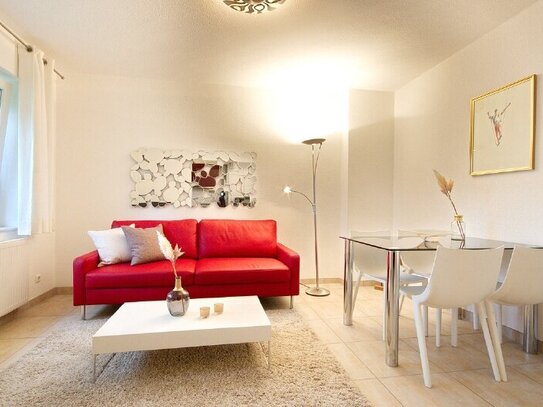 Attractive city apartment in Essen's Rüttenscheid district: tastefully furnished, 1000 Mbit high speed internet access…