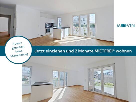 WOLFSBURGER WOHNTRAUM - Moderne 3-Zi.-Whg. mit EBK, Terrasse und Badezimmer mit Walk-In Dusche