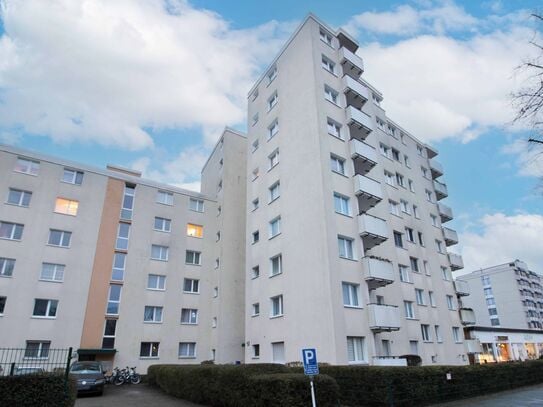 Bezugsfrei: 3-Zimmer-Wohnung mit Balkon und Gemeinschaftsparkplatz