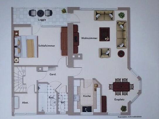 Lichtdurchflutete Balkonwohnung mit EBK in beliebter Wohngegend