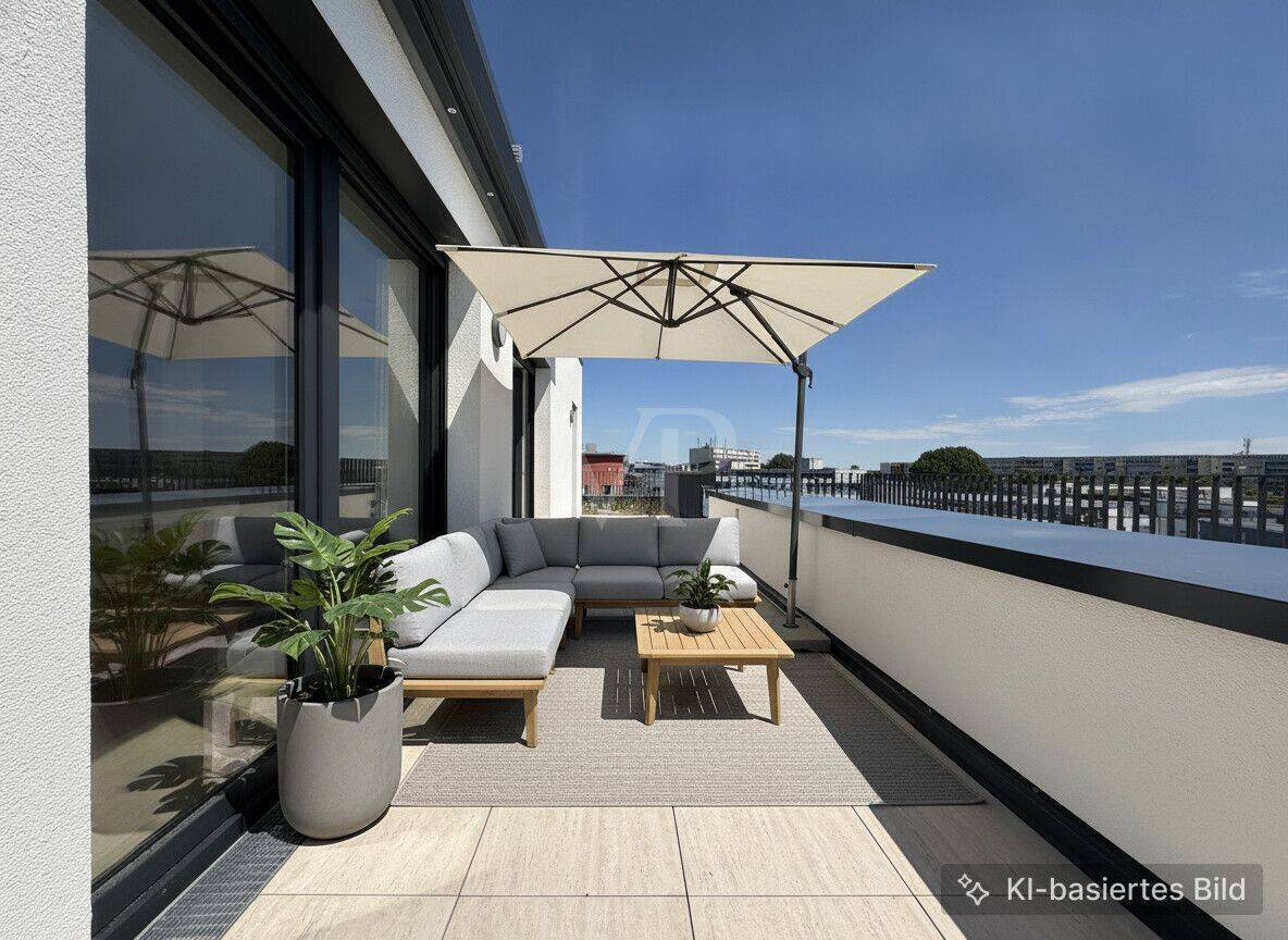 Design-Penthouse mit Dachgarten und maßgefertigtem Interior-Konzept - Photo 1