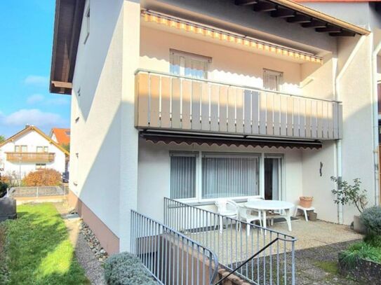 Schönes Reiheneckhaus in guter Wohnlage mit Sauna, Garten, Balkon, Terrasse und Garage