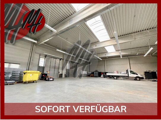 SCHNELL VERFÜGBAR - Lager-/Produktion (1.200 m²) & Büro-/Sozial (200 m²)