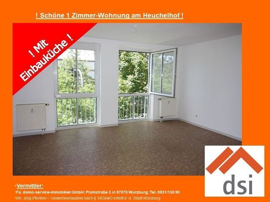 ! Helle 1-Zimmer-Wohnung in Würzburg-Heuchelhof !