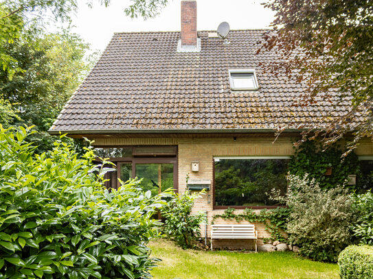 Einfamilienhaus in idyllischer Feldrandlage - naturnah wohnen in Holzbunge