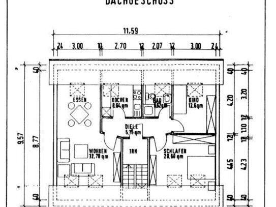 Birkenweg 10 - Kuschelige Dachgeschosswohnung in Merseburg