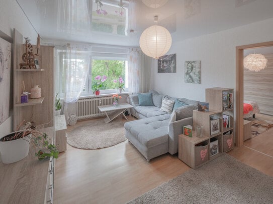 Moderne 2-Zimmer-Eigentumswohnung - neu renoviert mit Balkon