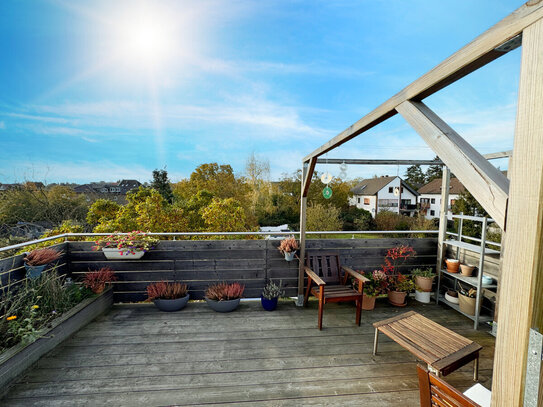 Charmante Dachgeschosswohnung mit sonniger Dachterrasse!