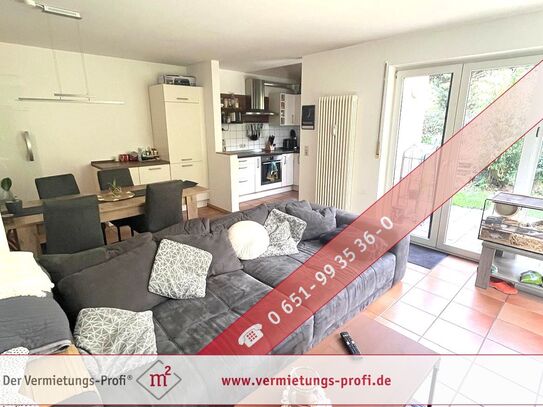 Hochwertige Maisonettewohnung mit Tageslichtbad, Einbauküche und Terrasse in Trier-Ruwer mit super Lux-Anbindung!