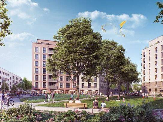 Moderne 1-Zimmerwohnung im angesagten Wohnquartier FRANKY *Erstbezug*