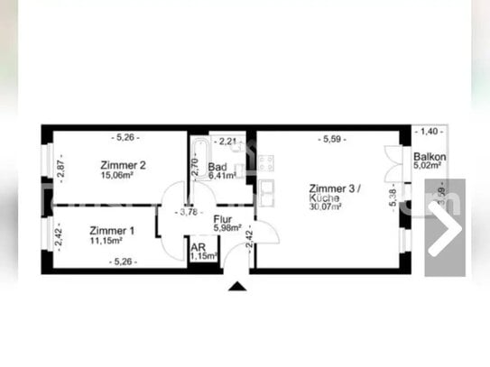 [TAUSCHWOHNUNG] Biete 3 Zi am Mauerpark, suche 4 Zi