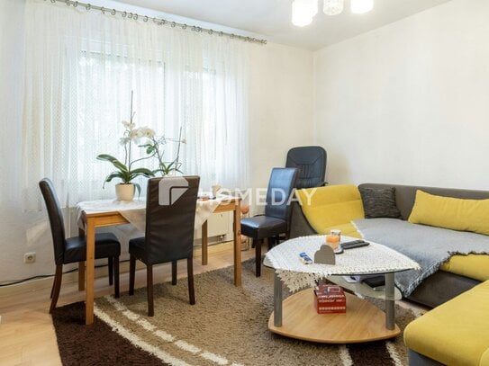 Helle 3-Zimmer-Wohnung mit Gartennutzung und EBK in ruhiger Wohnstraße