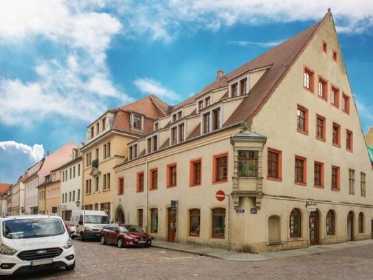 Große 2-Raum-Mansardenwohnung in Pirnas Altstadt