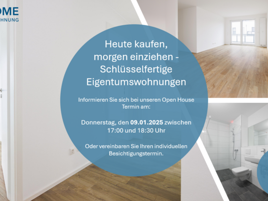 Heute schon an Morgen denken ! 3-Zimmer Neubau-Eigentumswohnung