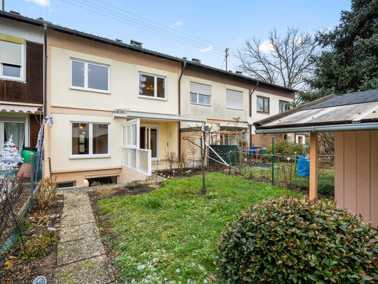 Wohlfühlen in Rheinfelden - Ruhig gelegenes Reihenmittelhaus mit Garage & Ausbaureserve im Speicher