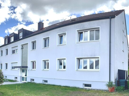 Wohnen im Grünen: 2-Zimmer-Wohnung mit Blick auf die idyllische Landschaft