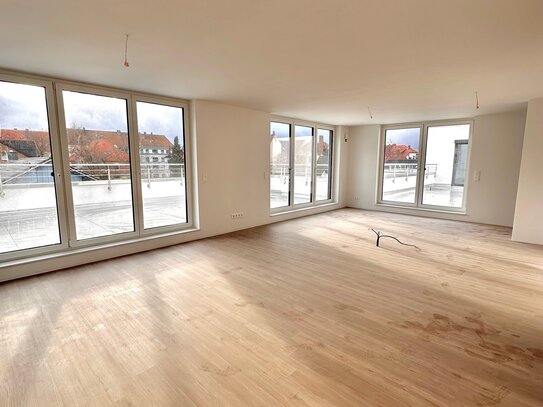 Erstbezug! Exklusives 3-Zimmer-Penthouse mit großzügiger Dachterrasse