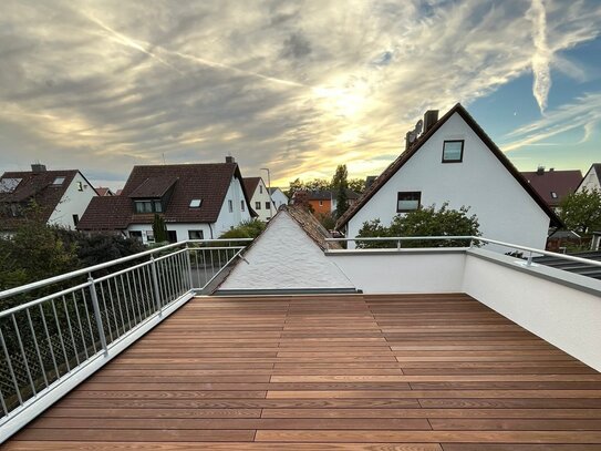 Ländliches Penthouse, 2,5 Zimmer mit Dachterasse