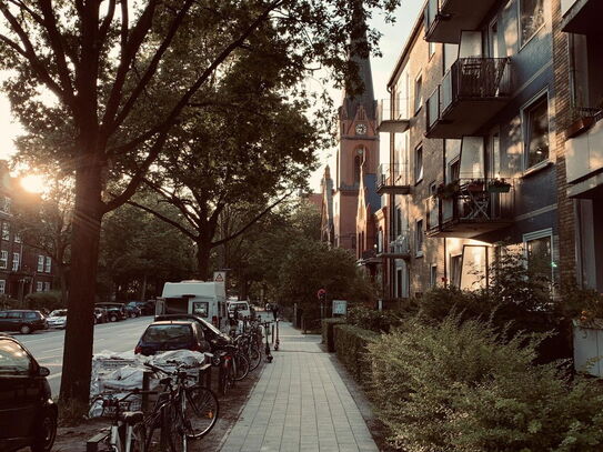 Schöne 1-Zimmer-Wohnung mit Balkon nahe Uni und Isemarkt