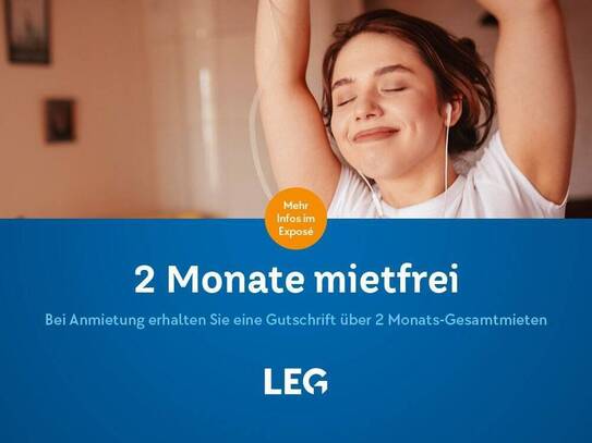 Tolle 3 Zimmer Wohnung im Erdgeschoss!