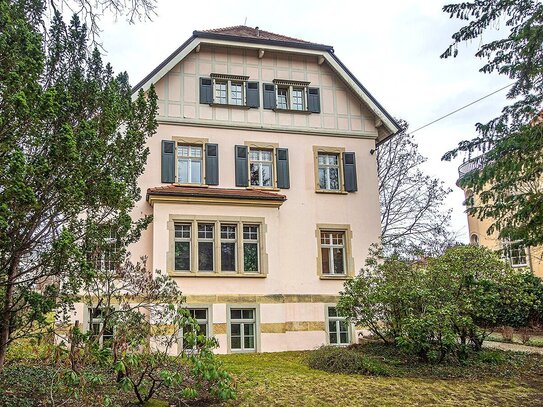 Ihr Traumbüro in herrschaftlicher, denkmalgeschützter Villa nahe dem Waldpark.