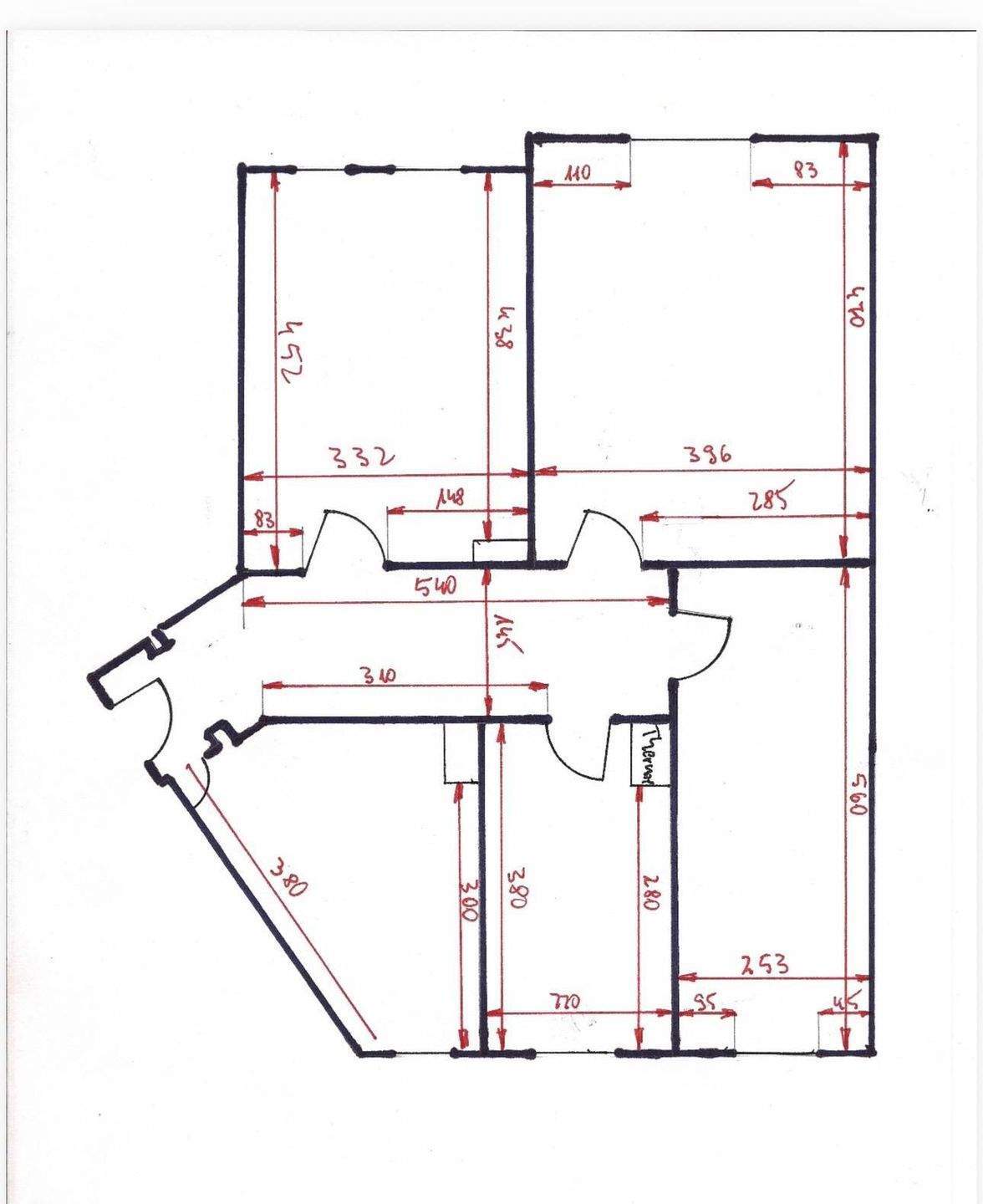 Sehr schöne helle 3 Zimmer Wohnung 2.Etage