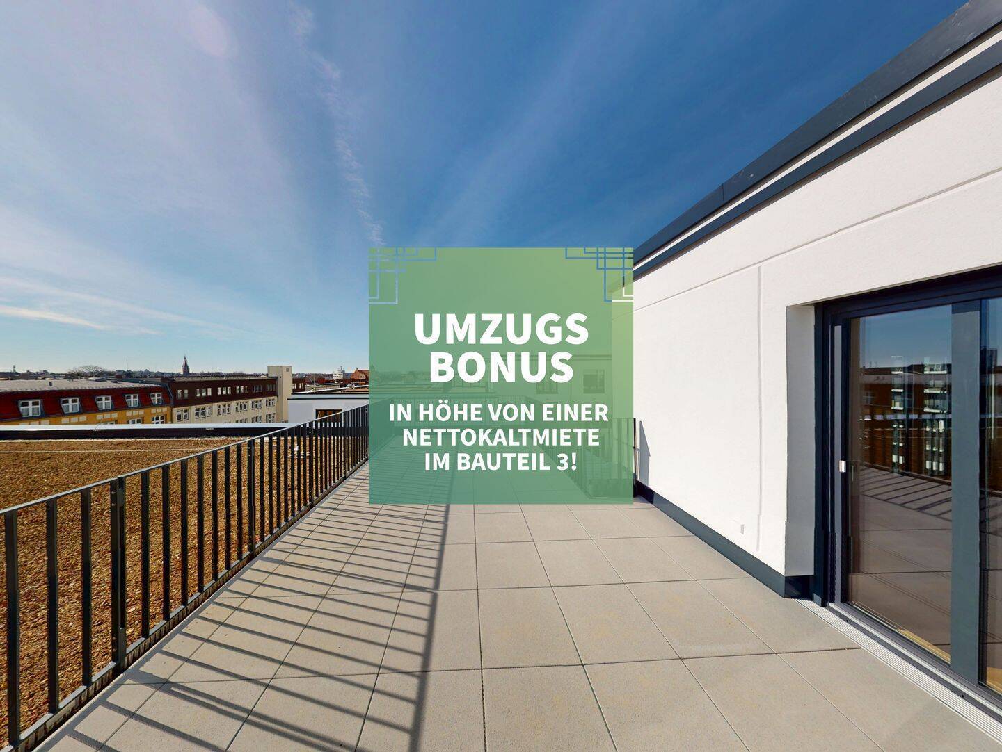 Luxuriöses Penthouse: Exklusive 4-Zimmer-Wohnung mit Dachterasse und Einbauküche - Foto 1