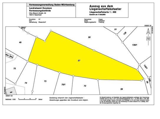 2.270 m² Landwirtschaftsfläche in zentraler Lage in Biesendorf