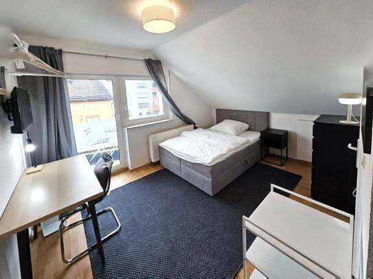 Ab 01.08.2025 - gemütlich möbliertes 1-Zimmer-Apartment - in Frankfurt-Rödelheim