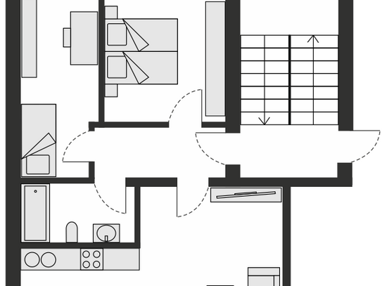 Tolle Altbau-Wohnung in Chemnitz zu vermieten in hervorragender Lage