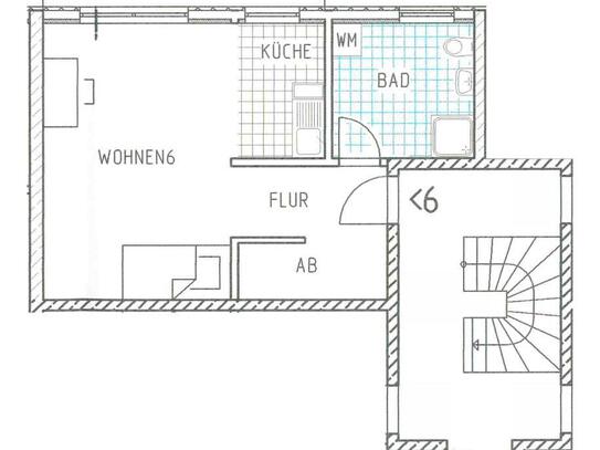 1 Raum Wohnung in Ilmenau (07) - Uninähe