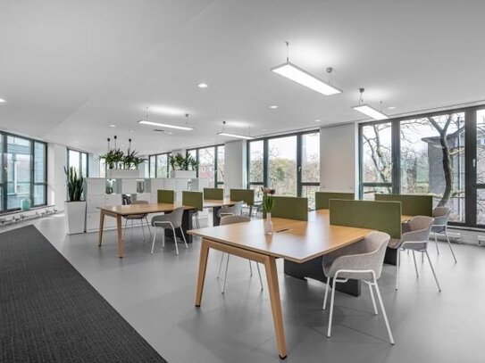 Coworking-Bereich in Regus Colonius Carré