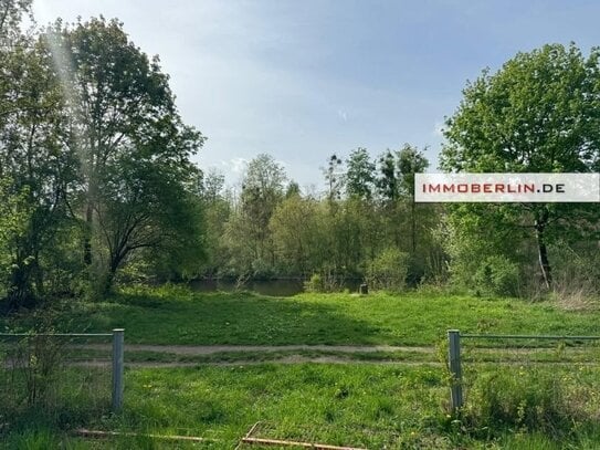 IMMOBERLIN.DE - Fantastisches Baugrundstück mit schönem Blick auf den Havelkanal