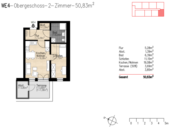 Eigentumswohnung Nr. 4 - Modernes Wohnen im Zentrum von Twistringen